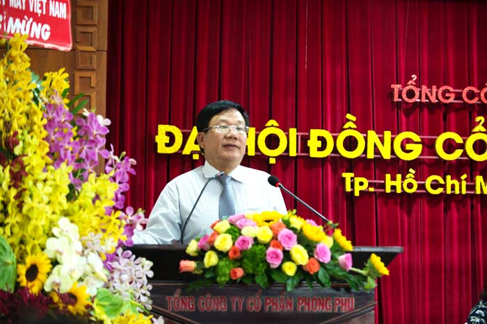 Ông Trần Quang Nghị phát biểu tại đại hội